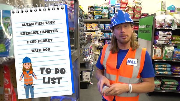 Handyman Hal - Explore a Pet Shop | Handyman Hal Works at Pet Supply Plus | Learn About Animals