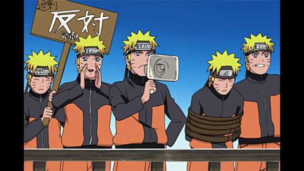 Naruto Shippuden: Paraíso na Água - A REVOLTA DOS CLONES