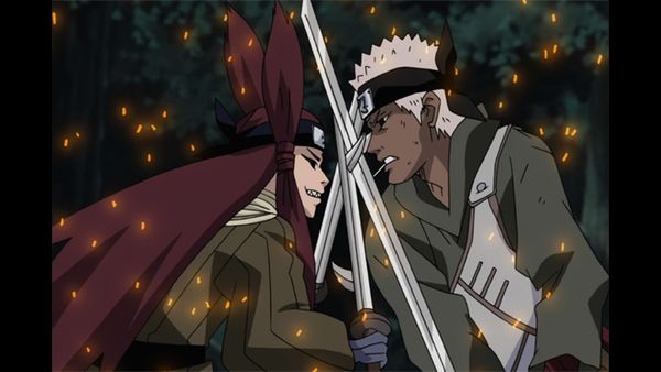 Naruto Shippuden: Caminho para a Guerra - AS ESPADAS RELÂMPAGO: AMEYURI RINGO!