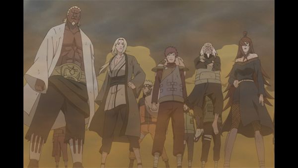 Naruto Shippuden: A Quarta Grande Guerra Ninja: Confrontos - OS CINCO KAGES SE REÚNEM