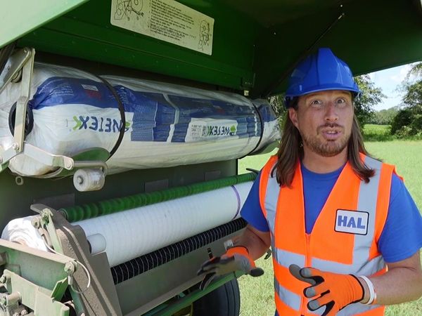 Handyman Hal - Handyman Hal Bales Hay