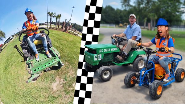 Handyman Hal - Lawn Mower Race
