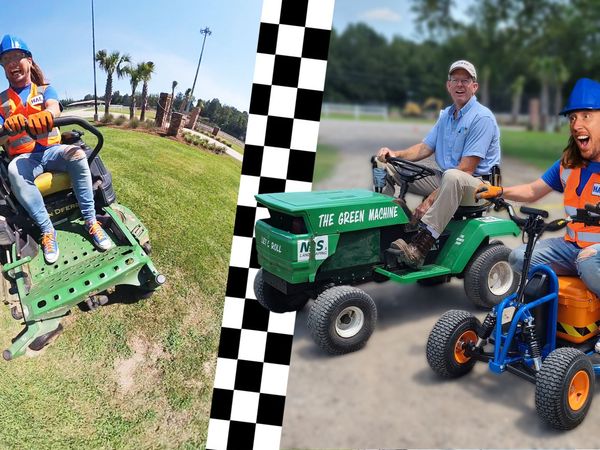 Handyman Hal - Lawn Mower Race