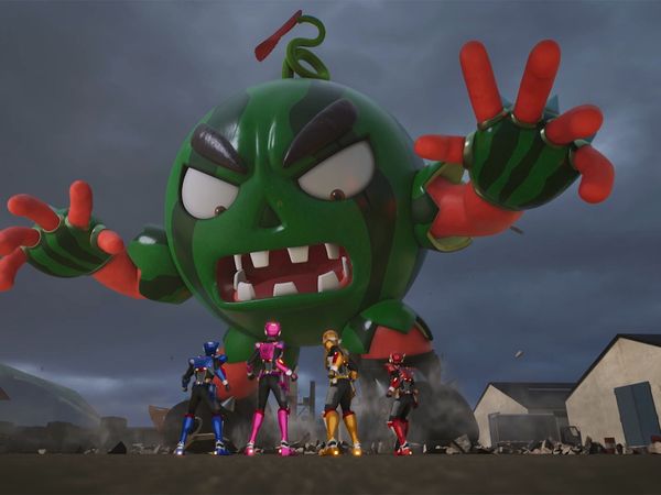 Miniforce Super Cops - The Fearsome Watermelon Trio! / Bacterias, The King Of Stink!