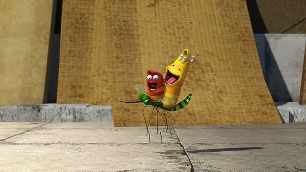 Larva - Larva-Bot’s Big Day: The High-Heat, High-Fashion Hero!
