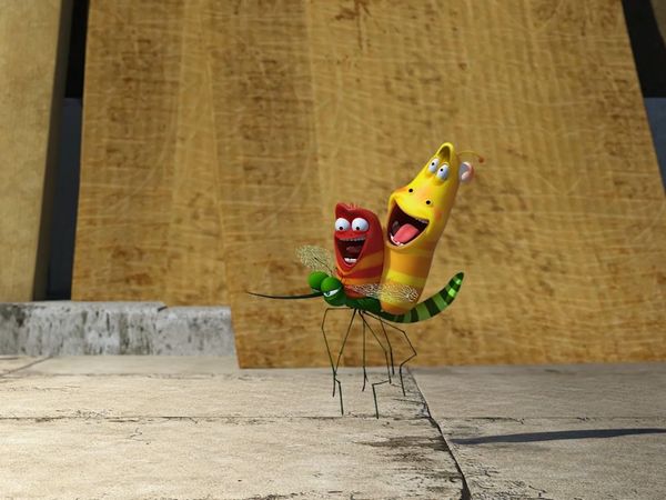 Larva - Larva-Bot’s Big Day: The High-Heat, High-Fashion Hero!