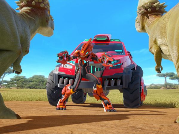 Quantum Heroes Dinoster - The Gigantic Giganotosaurus / Dinosaurs Earthbound