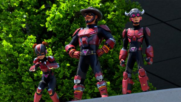 Quantum Heroes Dinoster - Something's Off With Oz / Dinoster Vs The Twin Technosaurs