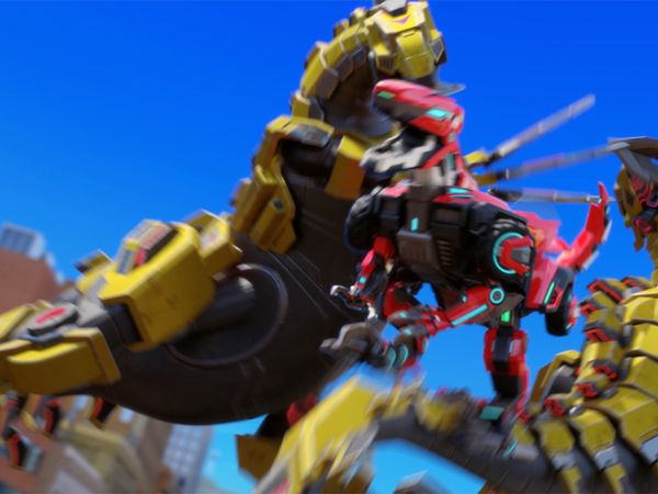 Quantum Heroes Dinoster - Something's Off With Oz / Dinoster Vs The Twin Technosaurs