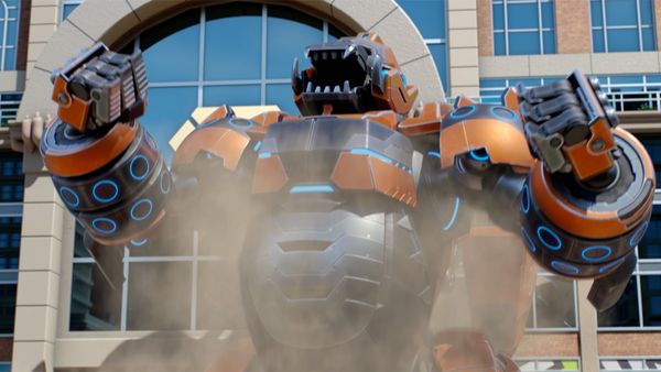 Quantum Heroes Dinoster - Grappling with the Giant Gorilla! / Camping with the Magnetic Mononykus