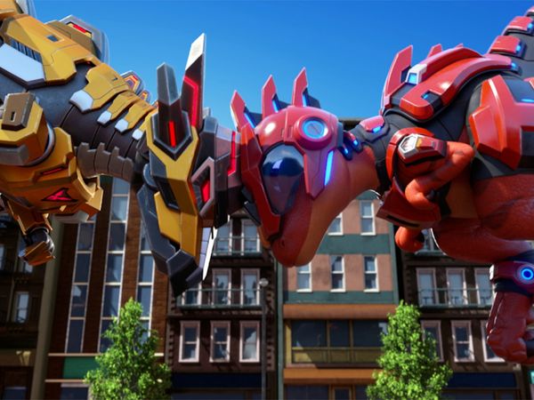 Quantum Heroes Dinoster - The Technosaur with the Unlimited Appetite / Big Time Roddy