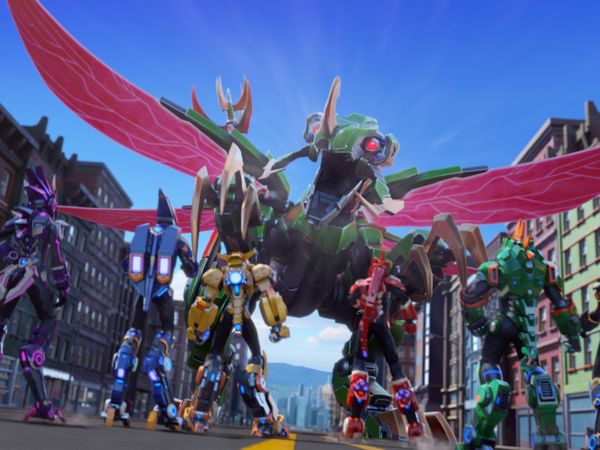 Quantum Heroes Dinoster - The Final Showdown! Dinoster vs. Bex Hunter