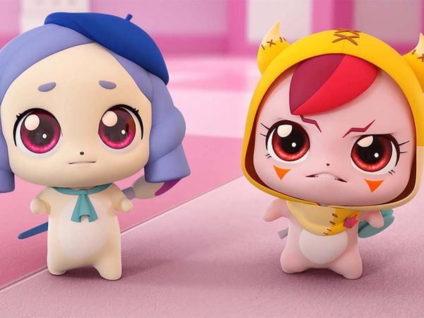 Catch! Teenieping - The Art Is Alive / Maya the Little Princess