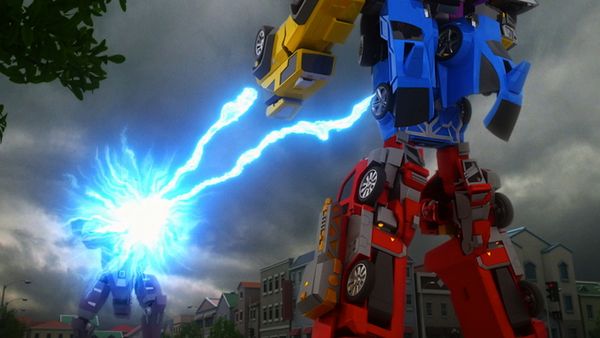 Miniforce Super Dino Power - Super Dinos Turn Against Miniforce / Miniforce Faces the Largest Threat Ever, A Giant Powerball!