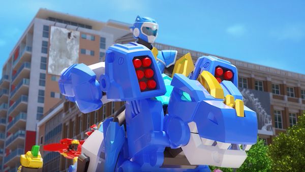 Miniforce Super Dino Power - Suzy and the Giant Gorilla / Invasion of the Bread Aliens