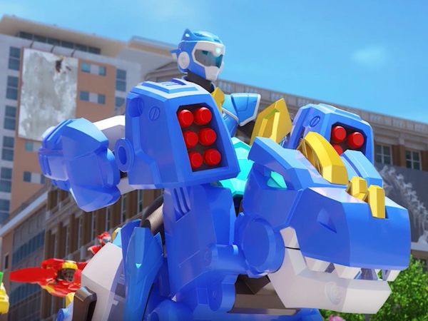 Miniforce Super Dino Power - Suzy and the Giant Gorilla / Invasion of the Bread Aliens