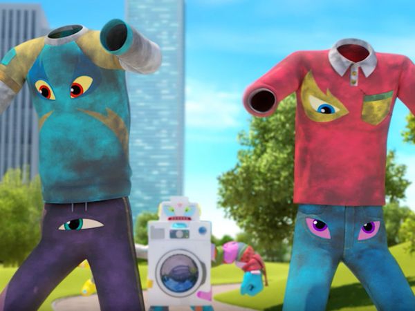 Miniforce Super Dino Power - Arrival of Kanva, A New Villain / Washing Machine Monster Attacks
