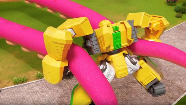 Miniforce Super Dino Power - Here Comes Super Megalodon! / Kanva and the Giant Octopus Attack