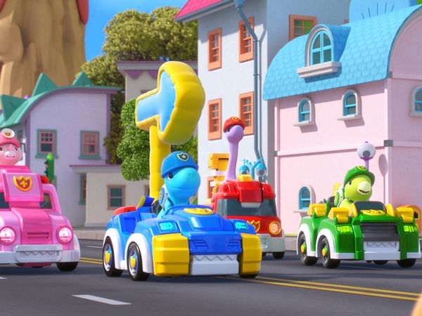 Super Dino - Superdino Rex Team / A Dino Lost in Town