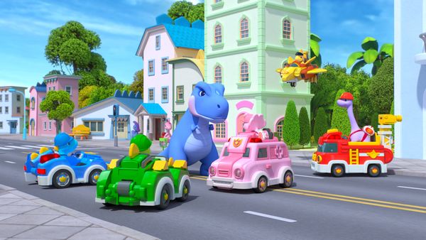 Super Dino - Tyra’s Toothache / A Dangerous Earthquake