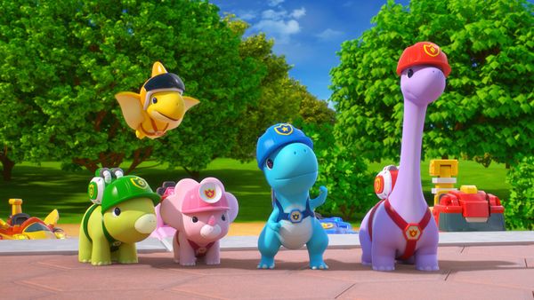 Super Dino - Stop That Train! / Dochy Becomes Small