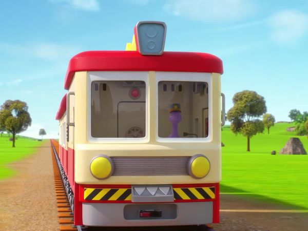 Super Dino - Stop That Train! / Dochy Becomes Small