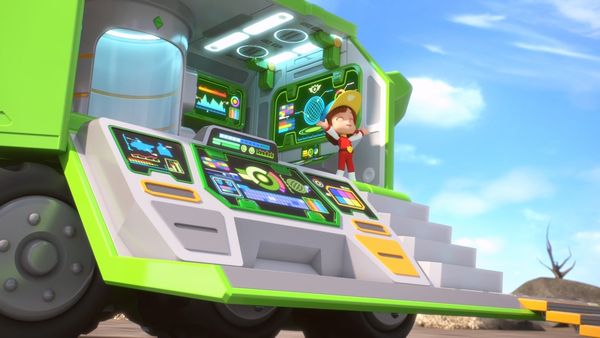 Super Dino - Explosion of Koong Koong Volcano / Grandpa Tommy’s Steam Locomotive