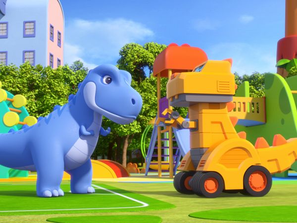 Super Dino - The Dino Who Cried Fire / Tyra’s New Friend