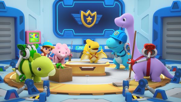 Super Dino - Chaos With Dino Clones / Figure Skating Adventure