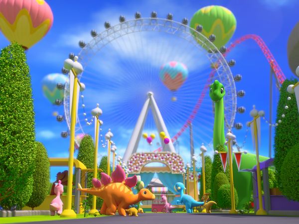 Super Dino - Joy’s Day Off / Meeny’s Rollercoaster Birthday