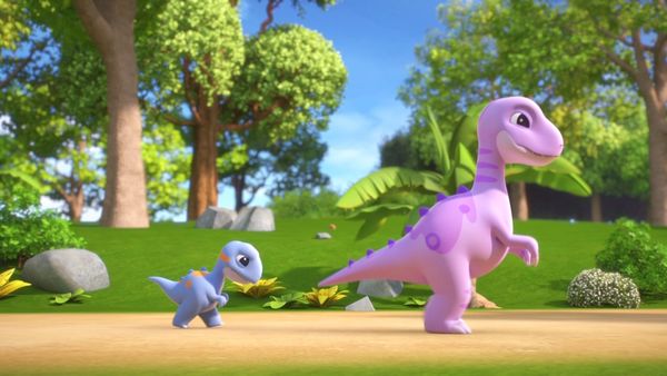 Super Dino - Mischievous Loky / Bibi and Raco’s Visit
