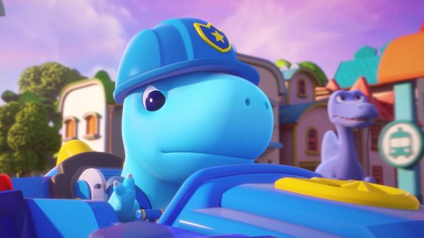 Super Dino - Trapped in Balloons / The Big Typhoon