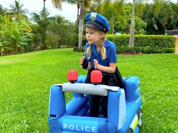 Like Nastya - Nastya’s Playful Day: Police Fun, Beauty Salons, and Learning Adventures
