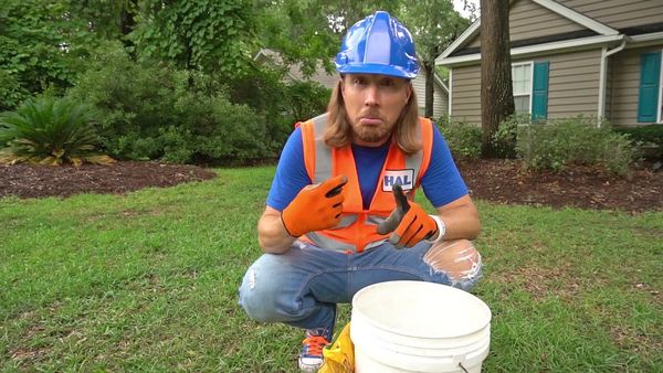 Handyman Hal - Handyman Hal Uses Tools to Fix | Repair Broken Mailbox | Learn Tools for Kids