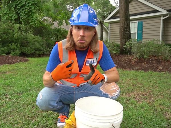 Handyman Hal - Handyman Hal Uses Tools to Fix | Repair Broken Mailbox | Learn Tools for Kids