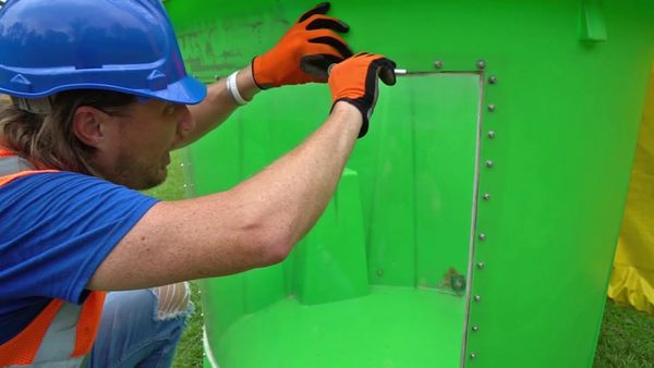 Handyman Hal - Dunk Tank Fun for Kids | Handyman Hal Uses Tools to Setup Dunk Tank