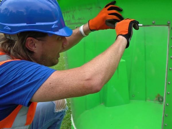 Handyman Hal - Dunk Tank Fun for Kids | Handyman Hal Uses Tools to Setup Dunk Tank