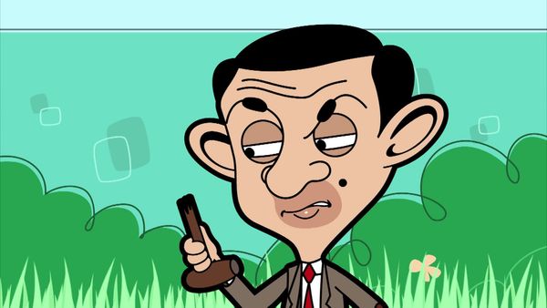 Mr. Bean - No jardim