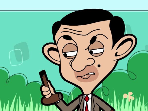 Mr. Bean - No jardim