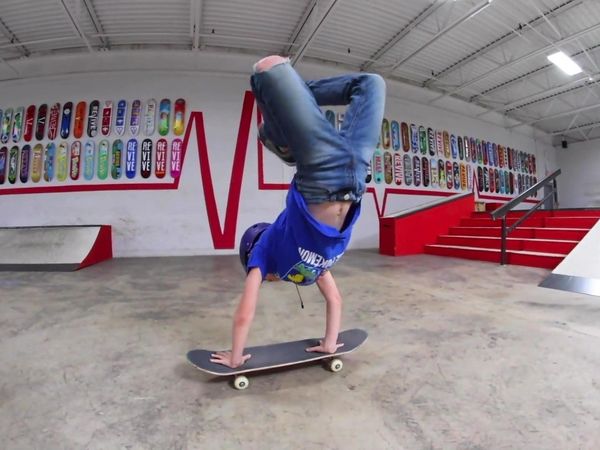 Andrew Schrock - Every Revive Skateboard Fingerboard / 9-Year-Old vs. Deadly Skate Trick