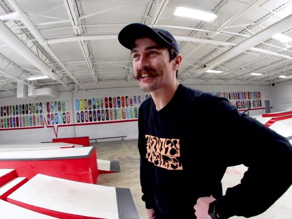 Andrew Schrock - Roller Coaster Skate Ramp / My Son and I Were in a Movie