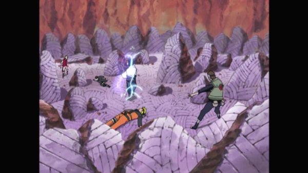 Naruto Shippuden - Reconocimiento del Puente Tenchi - El poder del Uchiha