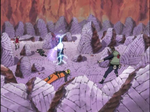Naruto Shippuden - Reconocimiento del Puente Tenchi - El poder del Uchiha