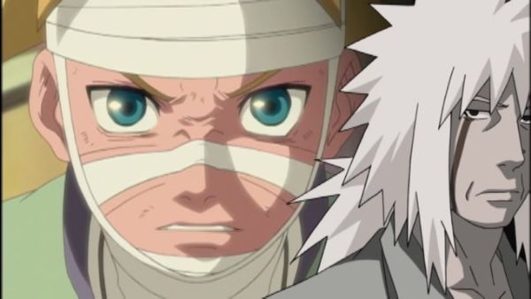 Naruto Shippuden - Aparición del Tres Colas - El Escondite De Orochimaru Al Descubierto