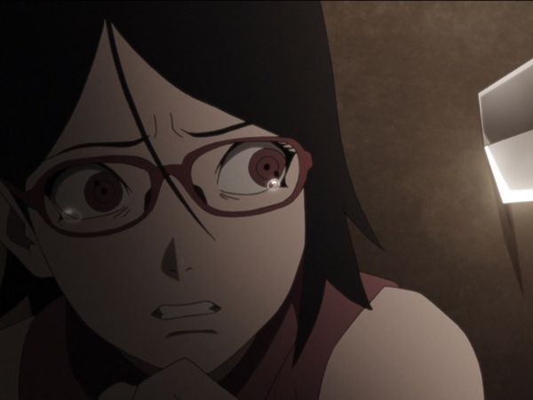 Boruto - Sarada Uchiha - Sasuke y Sarada