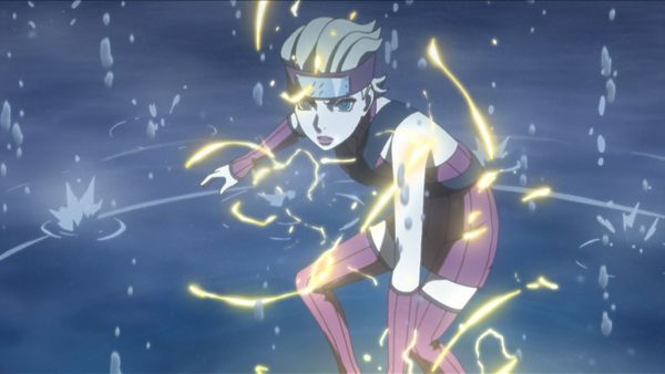 Boruto - Viaje Escolar - ¡El sharingan contra las Kiba, las Cuchillas Relámpago!