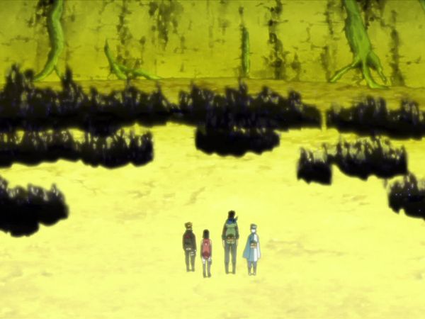 Boruto - Misión de Genin y Banda Byakuya - La sombra de Sasuke