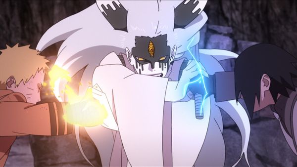 Boruto - Examen Chūnin - Padre e hijo
