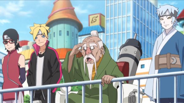 Boruto - Cho-Cho y Desaparición de Mitsuki - La roca más dura del mundo