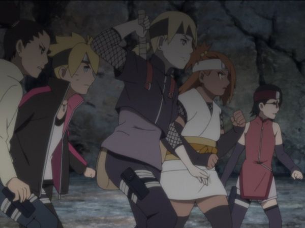 Boruto - Cho-Cho y Desaparición de Mitsuki - Ira abrumante